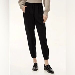 Babaton Dexter Pull‎ On Jogger Trouser Black Size Medium